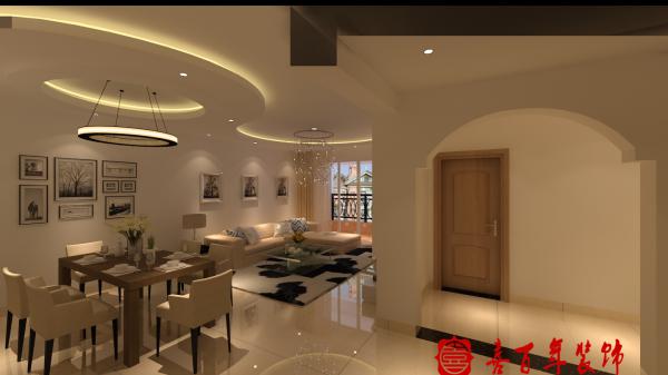 方与圆-现代简约-保利未来城市 98m² 现代