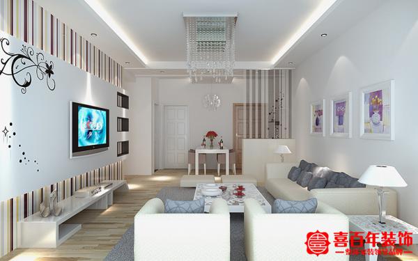 凤凰国际 简约三居 92m² 现代