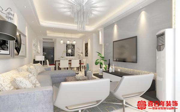 仁怀.惠邦国际  简约清爽四居 102m² 简约