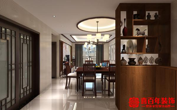万里湘江 新中式风格 114m² 中式